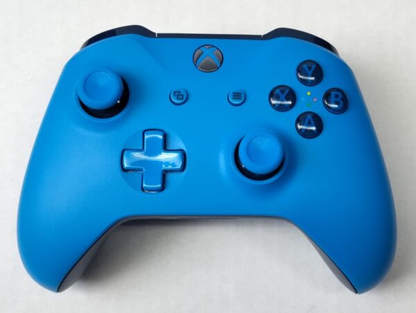 Front view of Xbox One Controller Blue